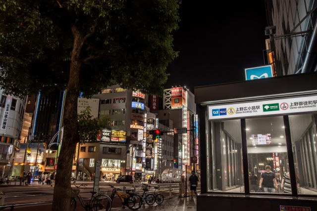 上野広小路駅周辺の住みやすさ！アクセスや治安、近場のお店など調査！【楽器可・防音賃貸物件】